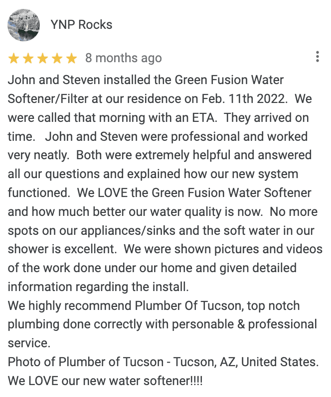 Google Review from YNP Rocks