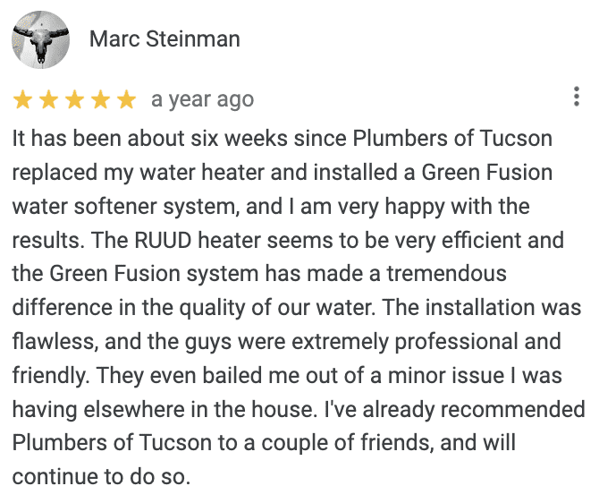 Google Review from Marc Steinman