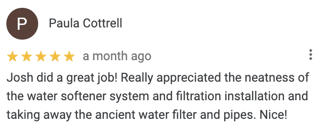 Google Review from Paula Cottrell
