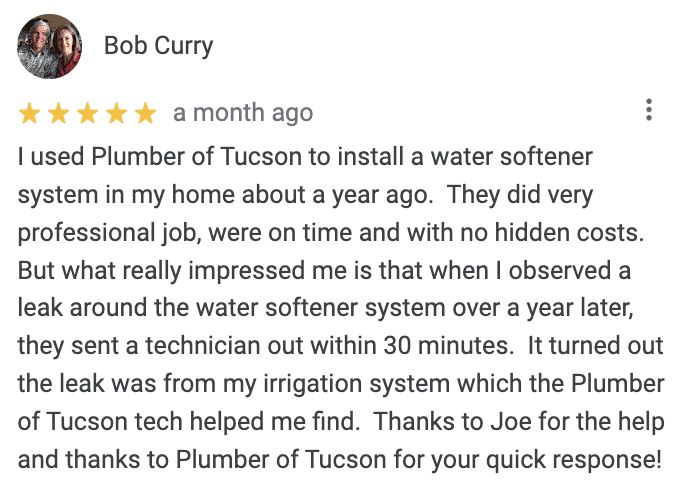 Google Review from Bob Curry