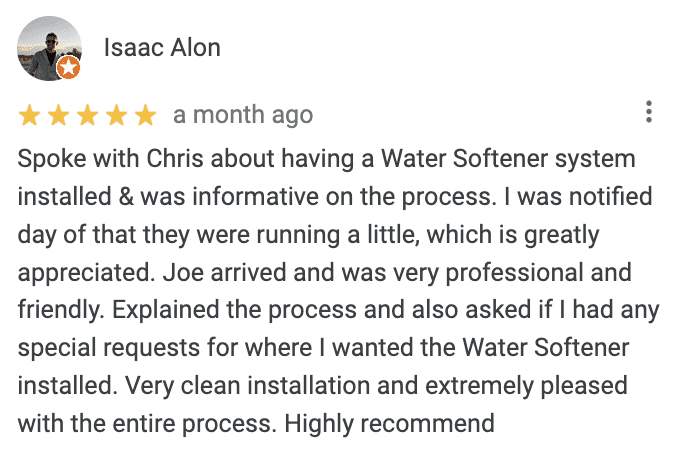 Google Review from Isaac Alon