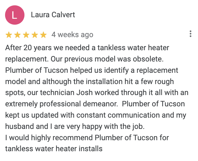 Google Review from Laura