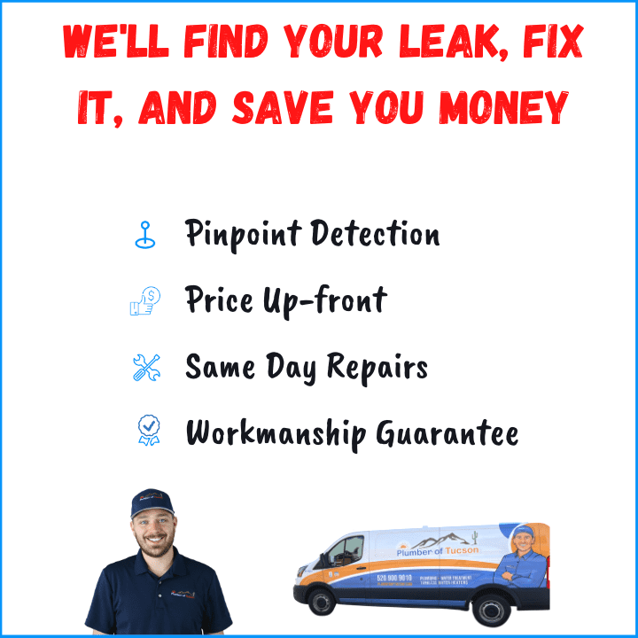 how much does leak detection cost in Tucson AZ
