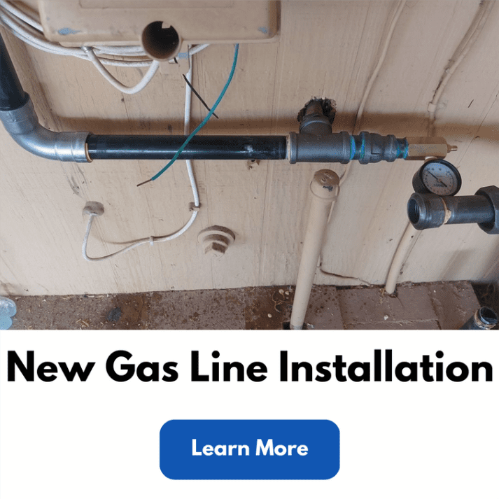 Tucson New Gas Line Installation