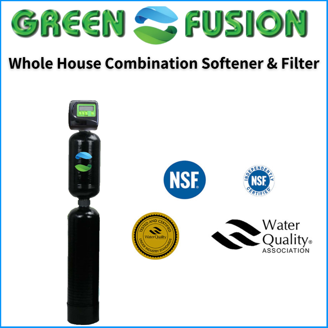 Green Fusion whole home water softener and filter