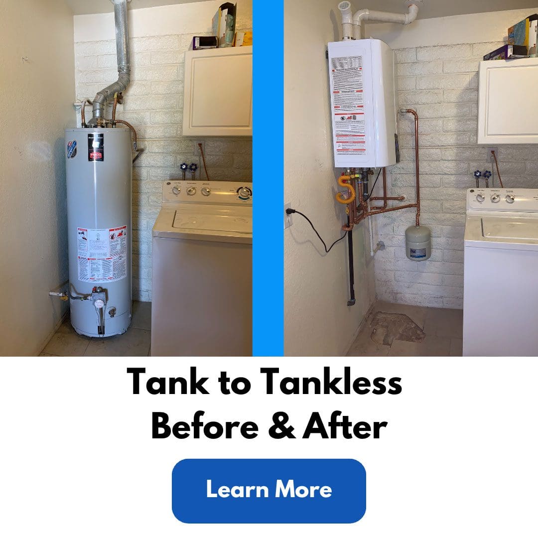 water heater before and after