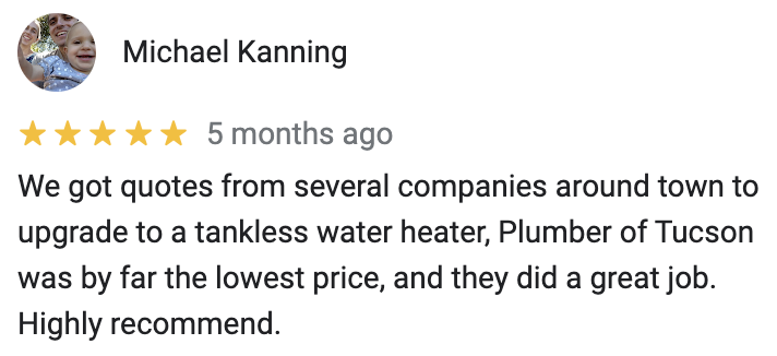 Google Review from Michael Kanning