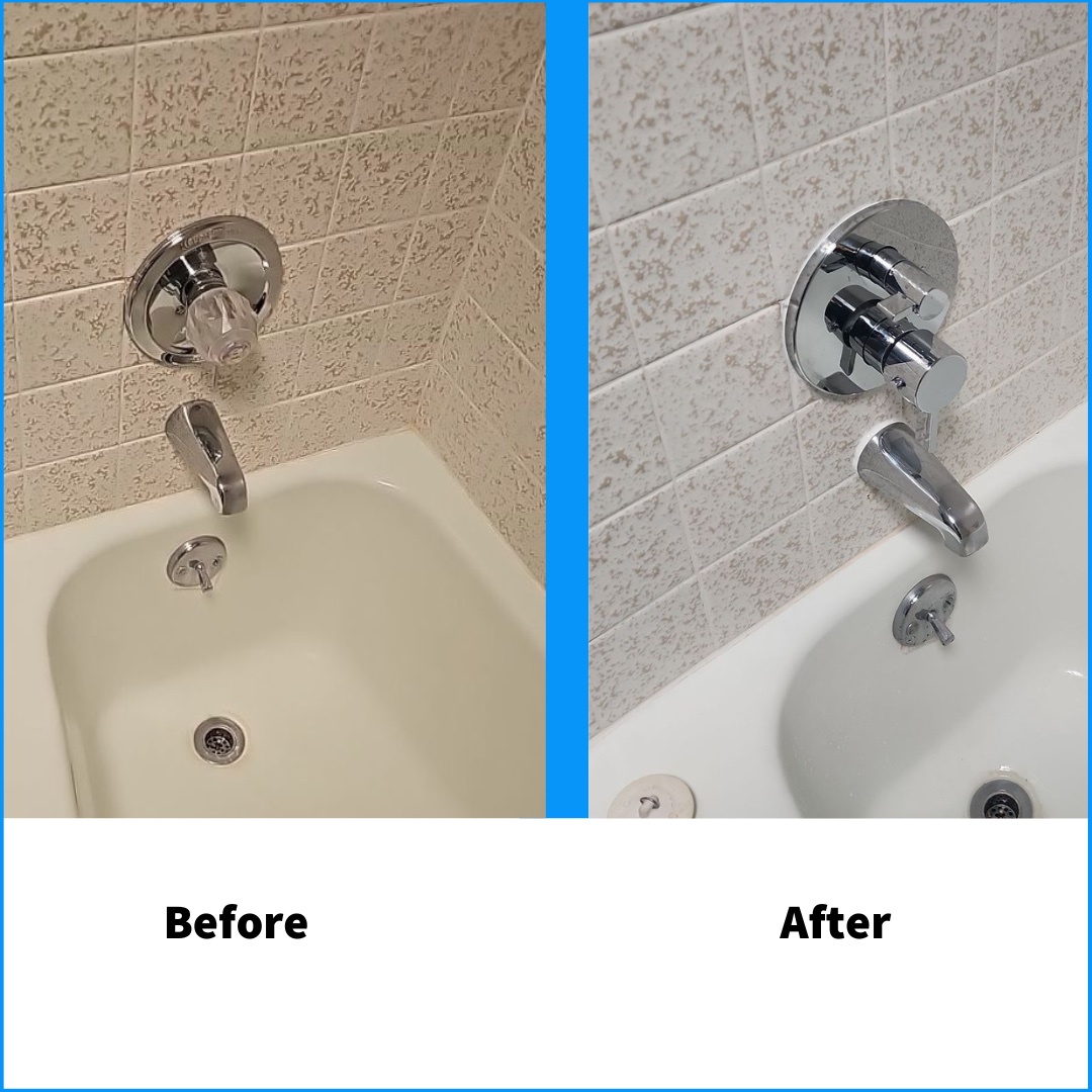 Moen Chateau Shower Valve Before After 3