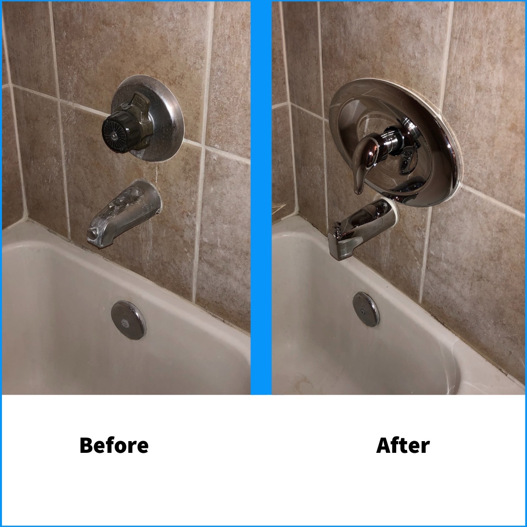 Moen Chateau Shower Valve Before After 4